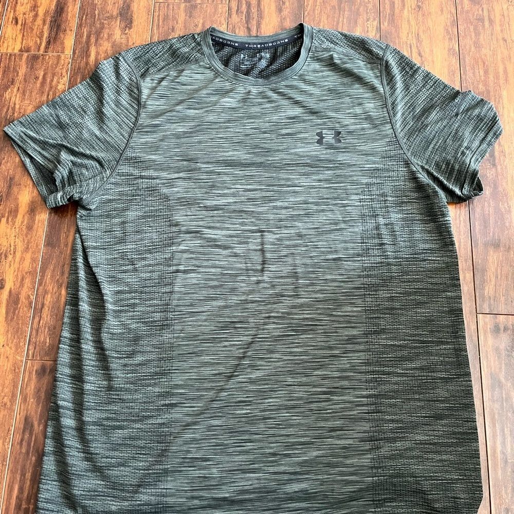 Mens Under Armour Heat Gear Fitted Shirt
